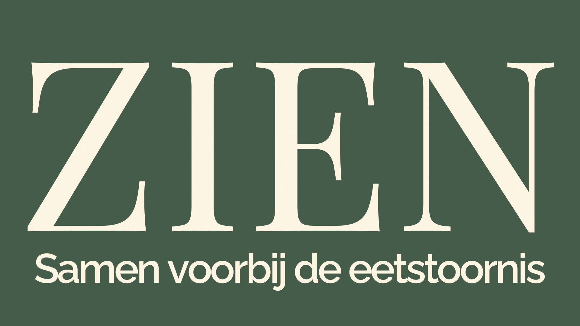 ZIEN logo donker